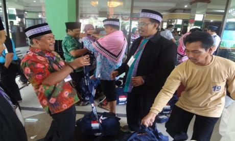 Pemberangkatan Calon Jamaah Haji 2015