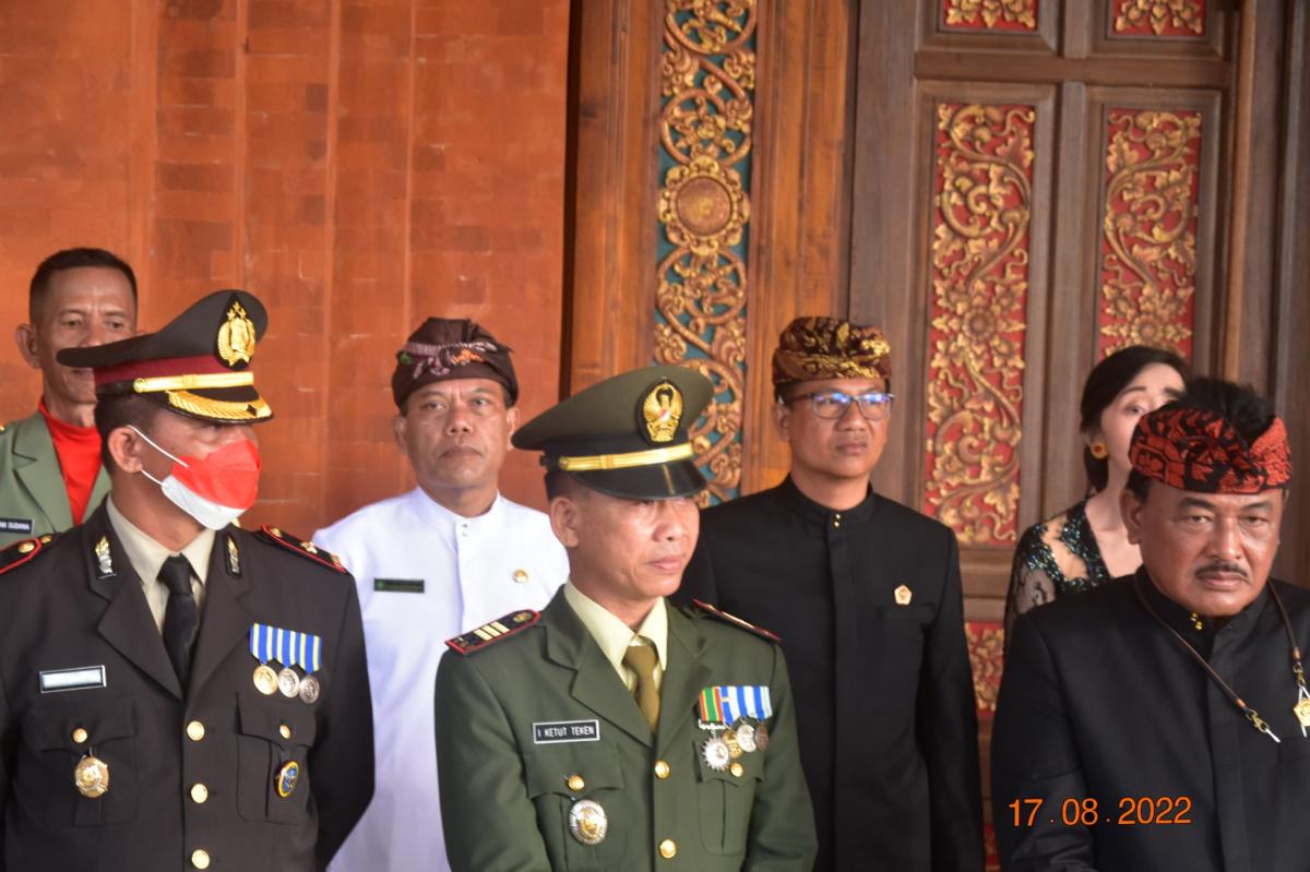Syukuran Perangkat Upacara Usai Terlaksananya Kegiatan Pengibaran dan Penurunan Bendera Serangkaian HUT Ke-77 RI