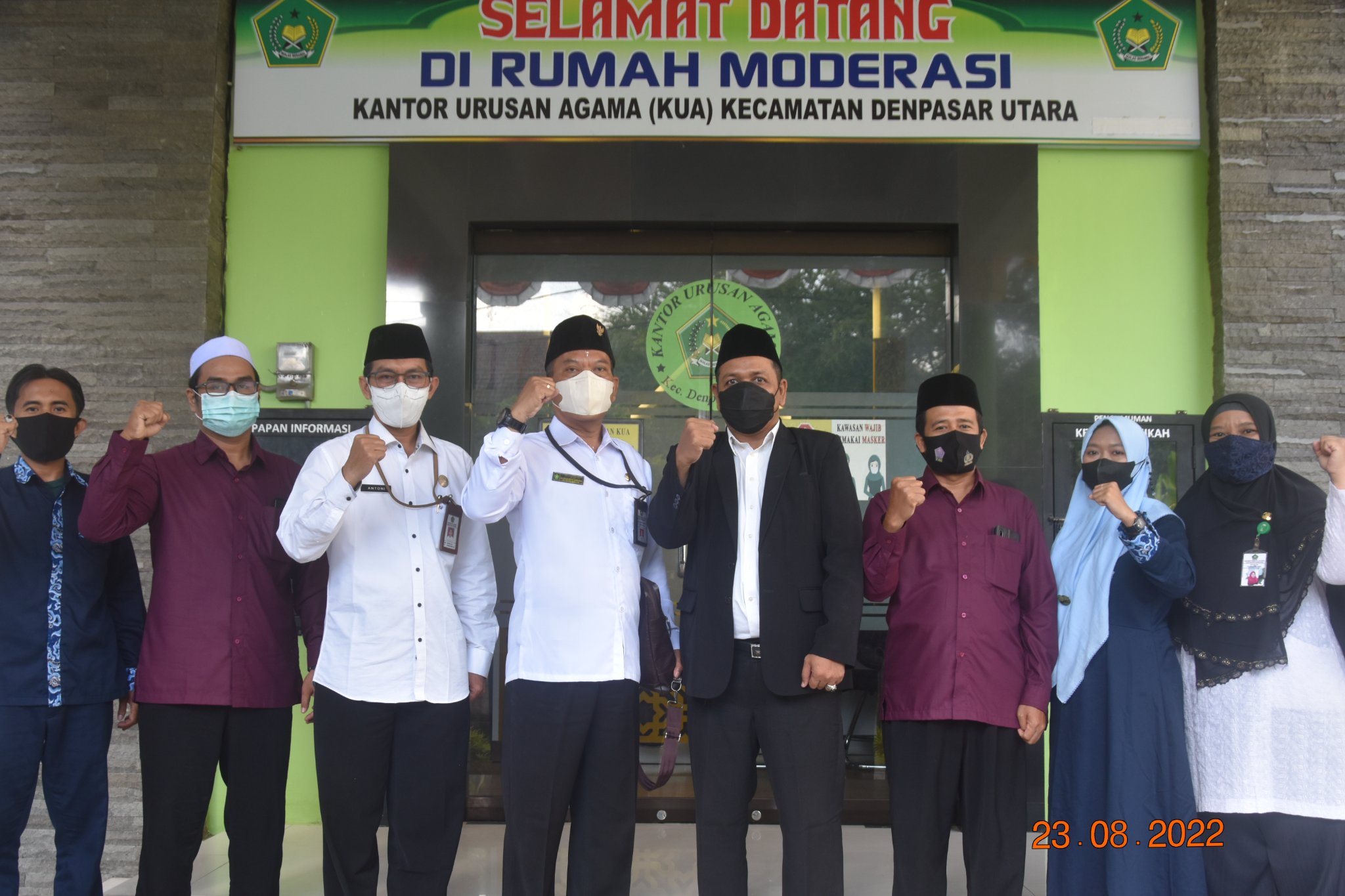 Kepala Kantor Kemenag Kota Denpasar Lakukan Monitoring ke KUA Denpasar Utara