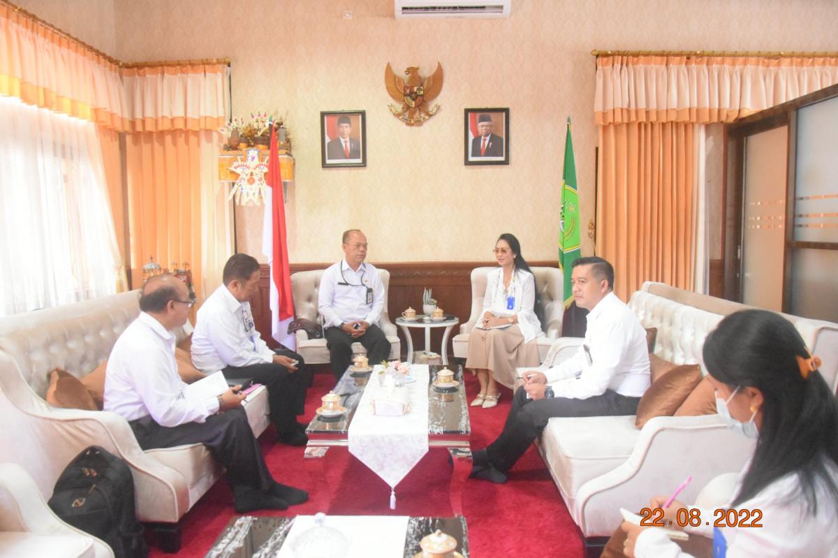 Koordinasi Terkait Program Kerja, Kepala Kantor Kemenag Kota Denpasar Lakukan Audiensi Dengan Kepala Kanwil Kemenag Provinsi Bali
