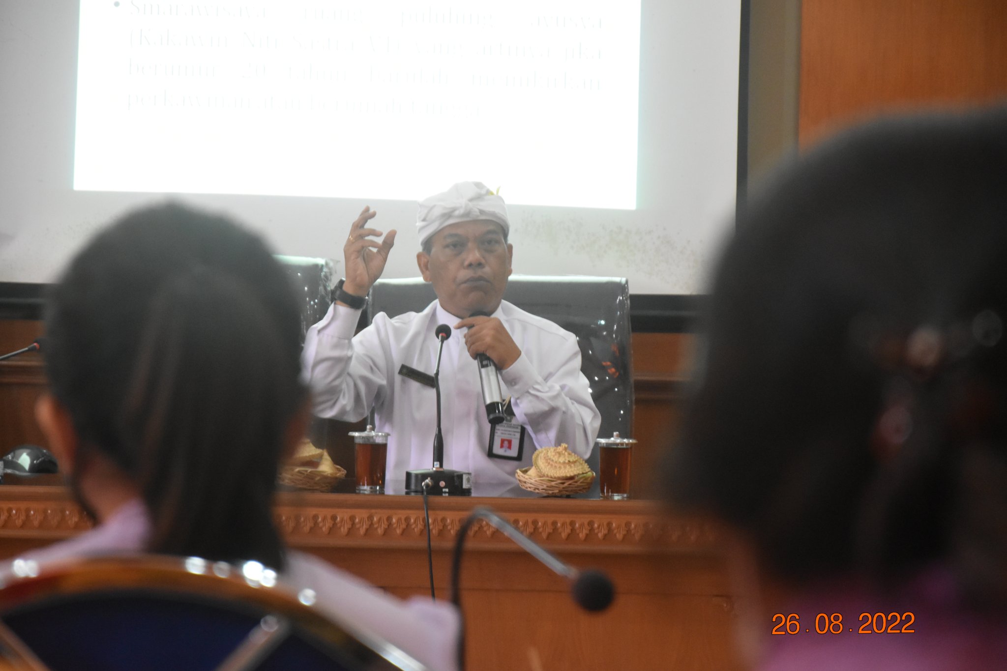 Kepala Kantor Hadir Sebagai Narasumber Orientasi Kader Sebaya di Sekolah Mengenai Catin