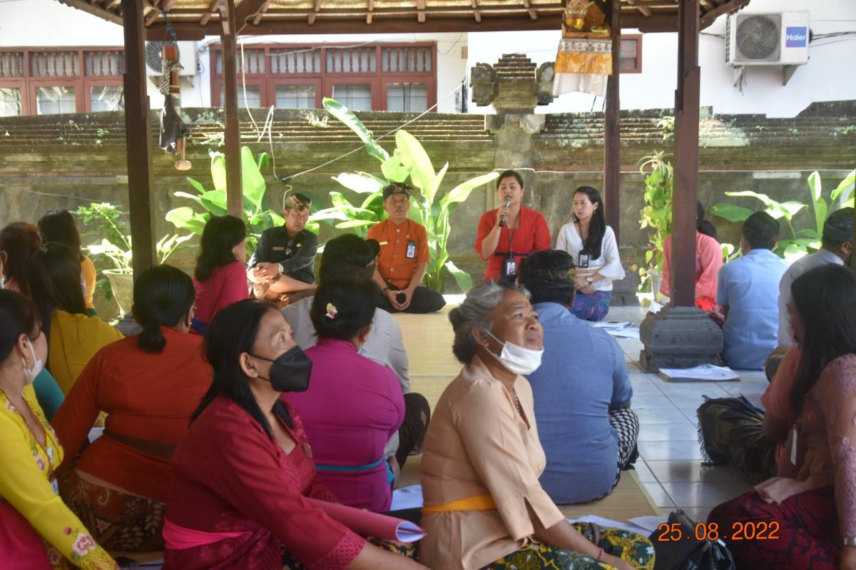 Pertanggungjawaban Dana Suka Duka, Kelompok Suka Duka Dharma Kerti Kantor Kementerian Agama Kota Denpasar Rapatkan Anggota