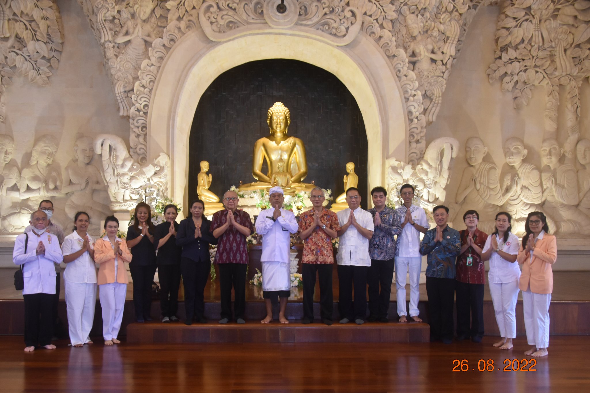 Pembinaan Pengurus Majelis Agama Buddha Se-Kota Denpasar di Sekber Vihara Buddha Sakyamuni Denpasar