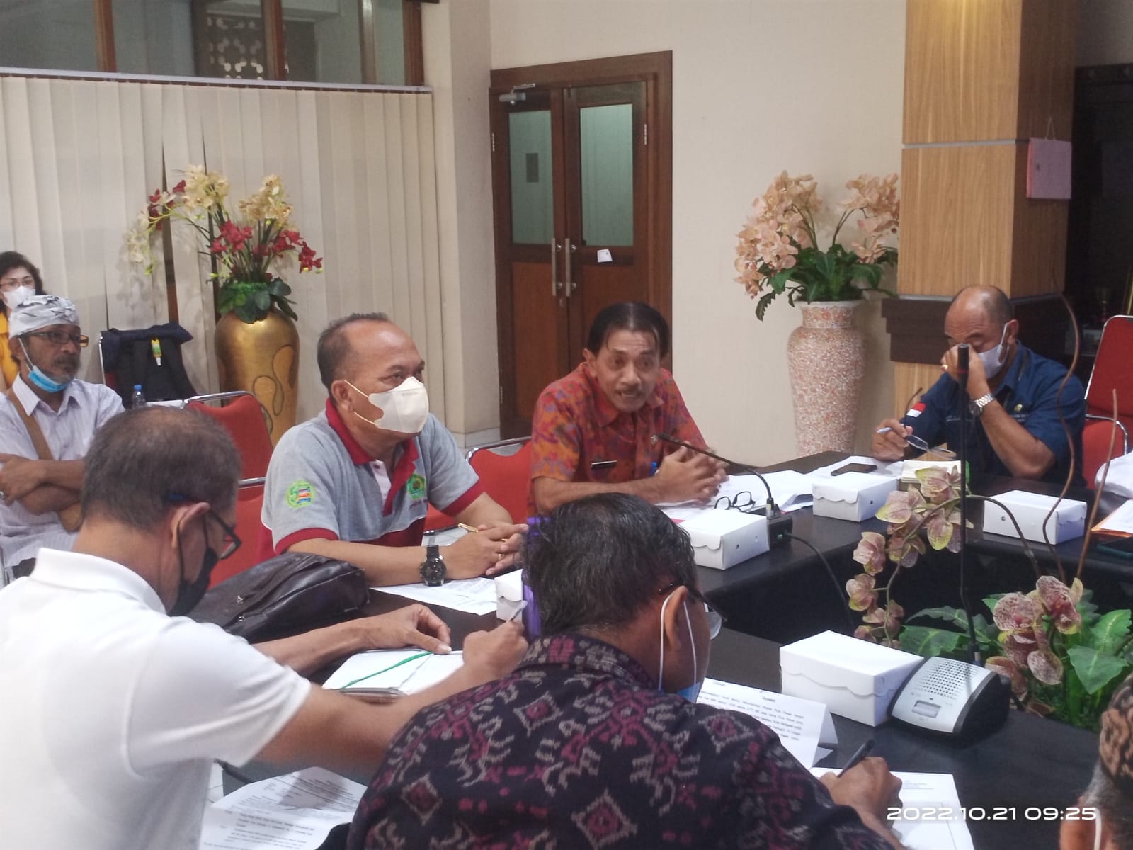 Kepala Kantor Mengikuti Rapat Pembahasan Rekomendasi Pelaba Pura Pasek