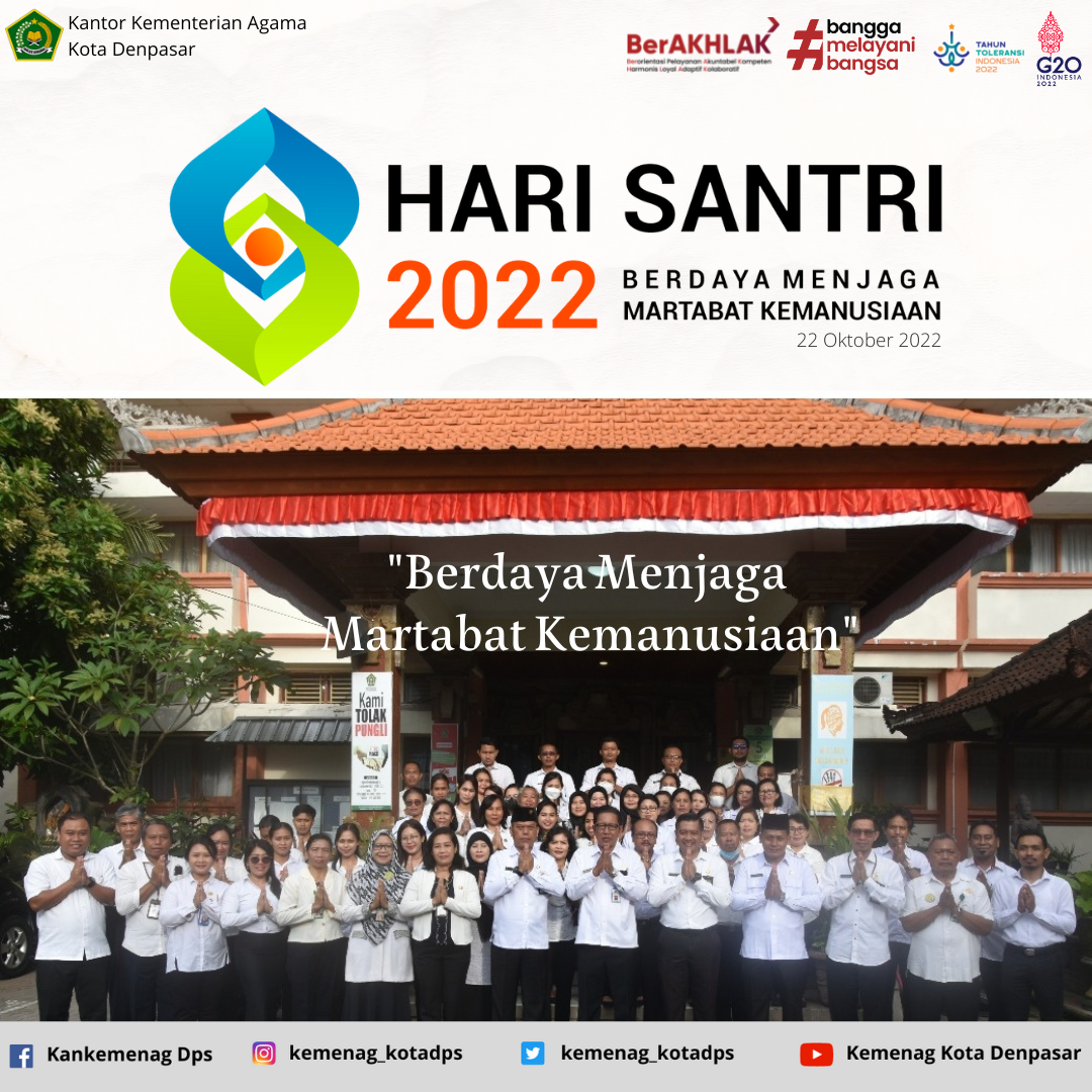 Selamat Hari Santri Nasional ke 77 Tahun