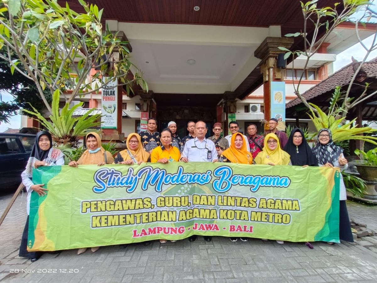 Studi Moderasi Beragama dari Kelompok Kerja Pengawas Kementerian Agama Kota Metro-Lampung