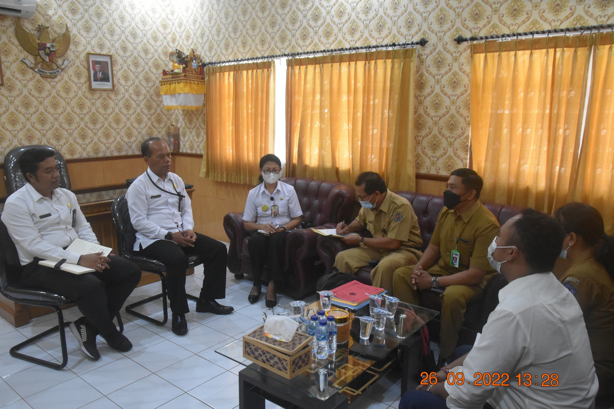 Kepala Kantor Menerima Audiensi KKG Kecamatan Denpasar Timur
