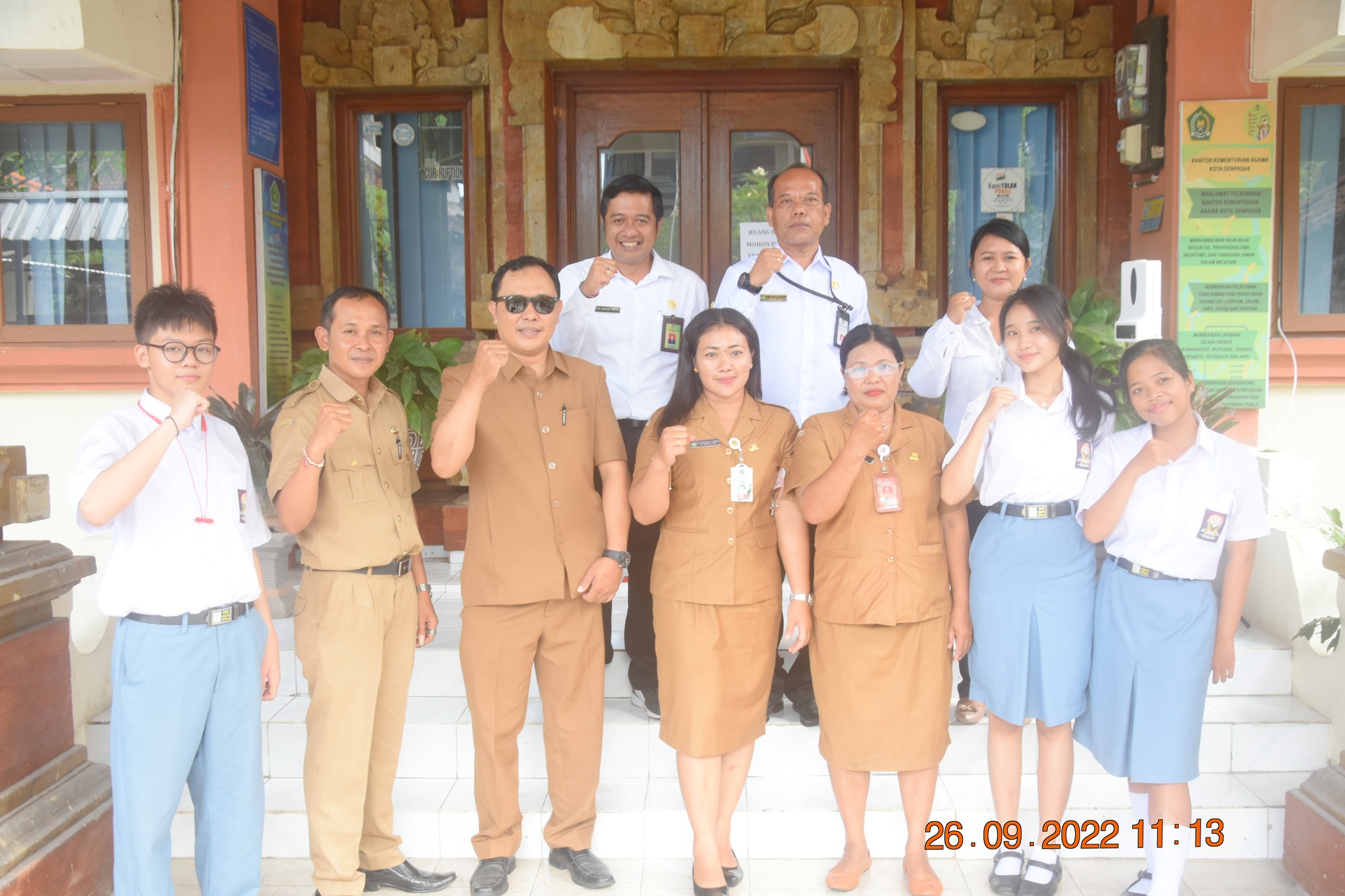 Bidang Pendidikan Hindu Gelar Latihan Persiapan Mimbar Agama Hindu Bersama TVRI Bali