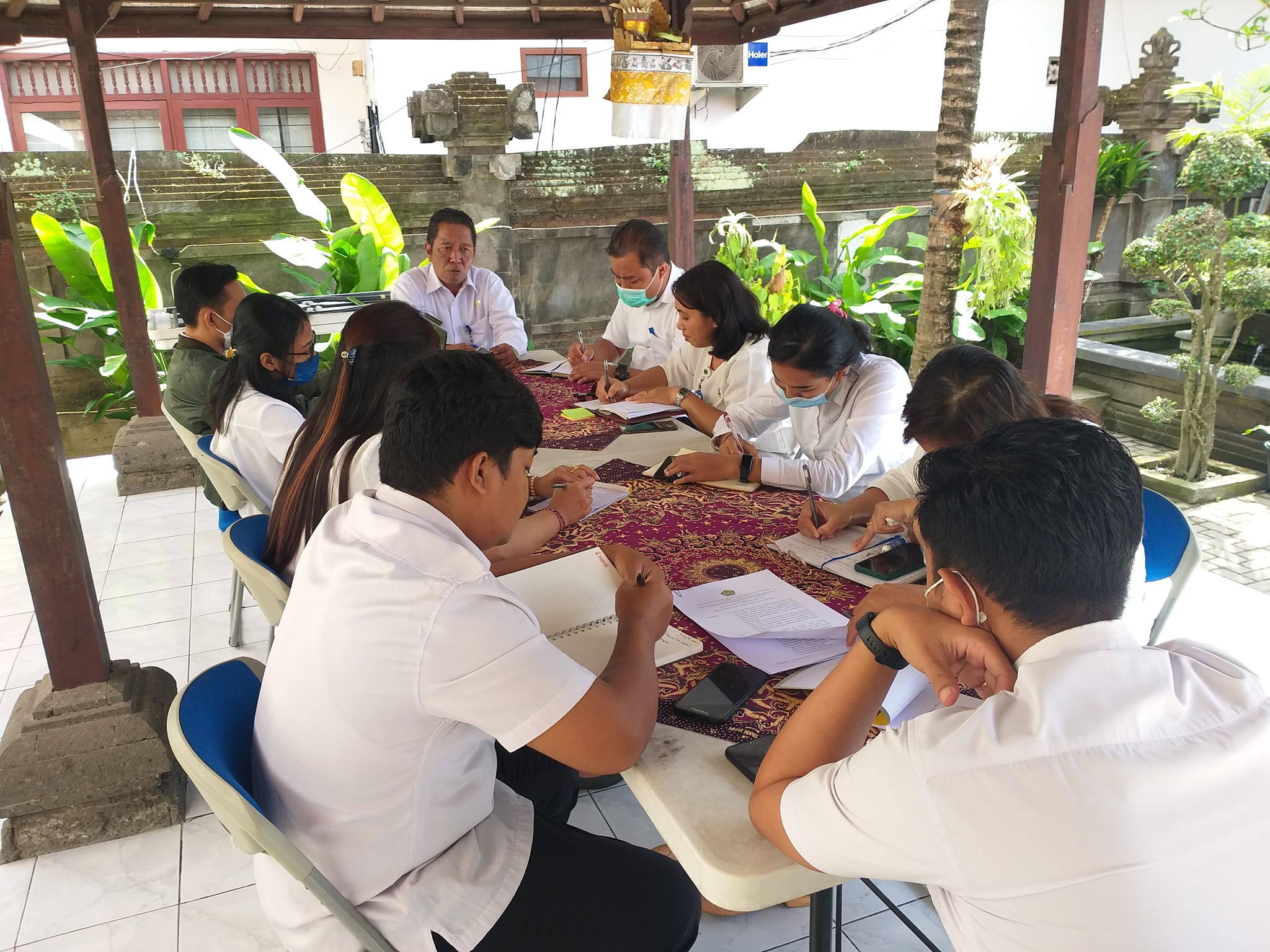 Rapat Tim Ortala dan KUB Kantor Kementerian Agama Kota Denpasar