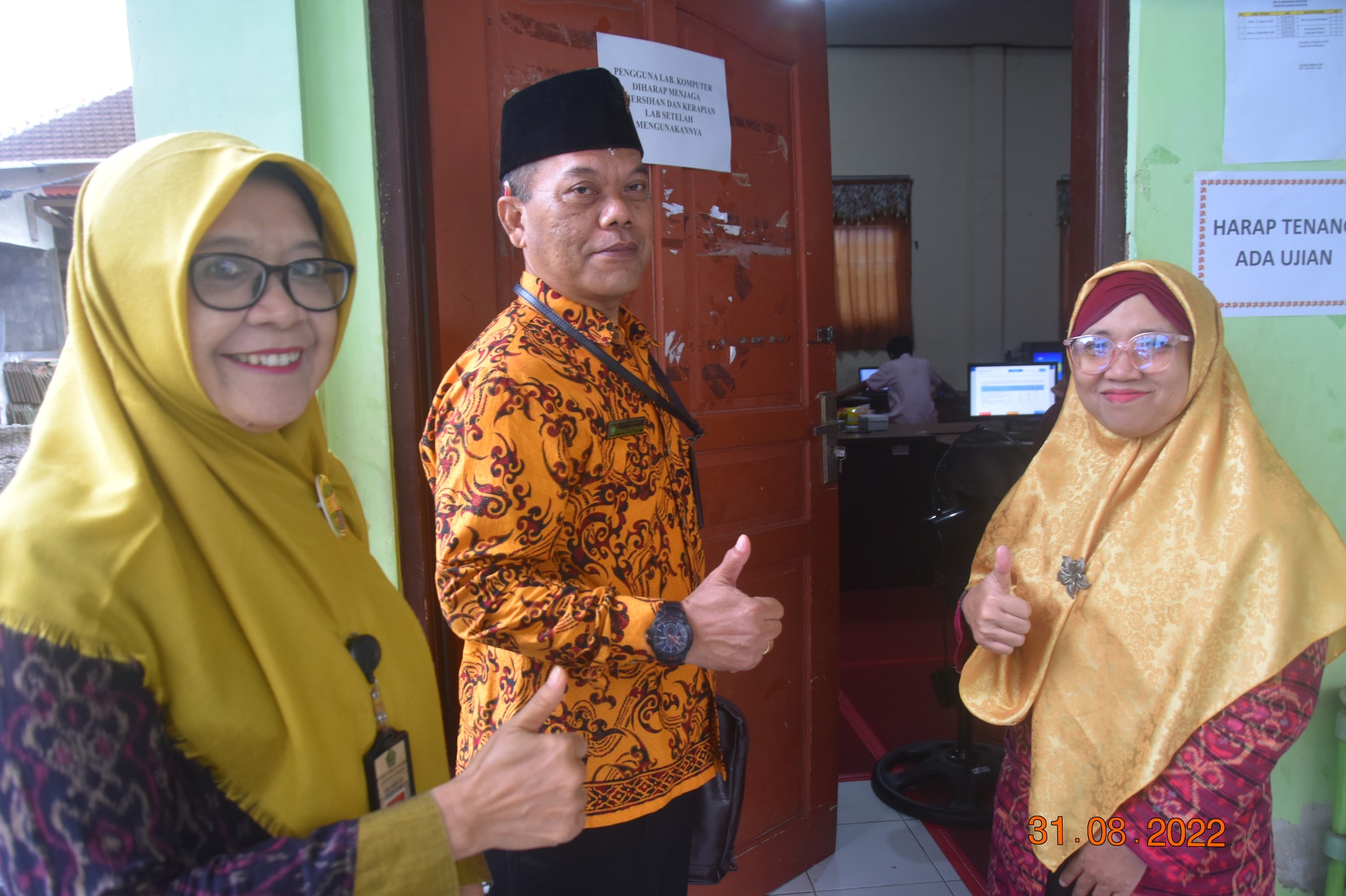 Monitoring ANBK di MA Denpasar
