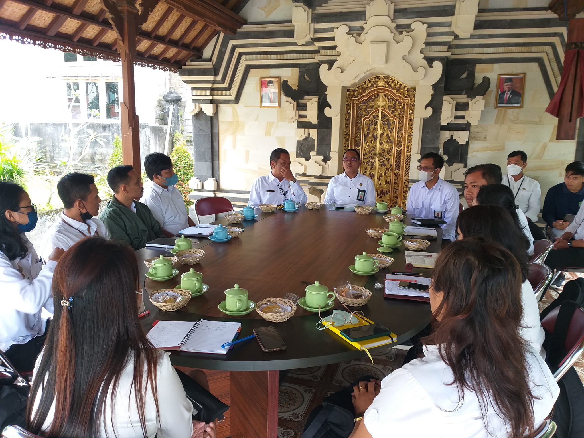 Kemenag Kota Denpasar Lakukan Sinergitas dan Sharing Informasi Pelayanan Publik di Kemenag Kabupaten Bangli
