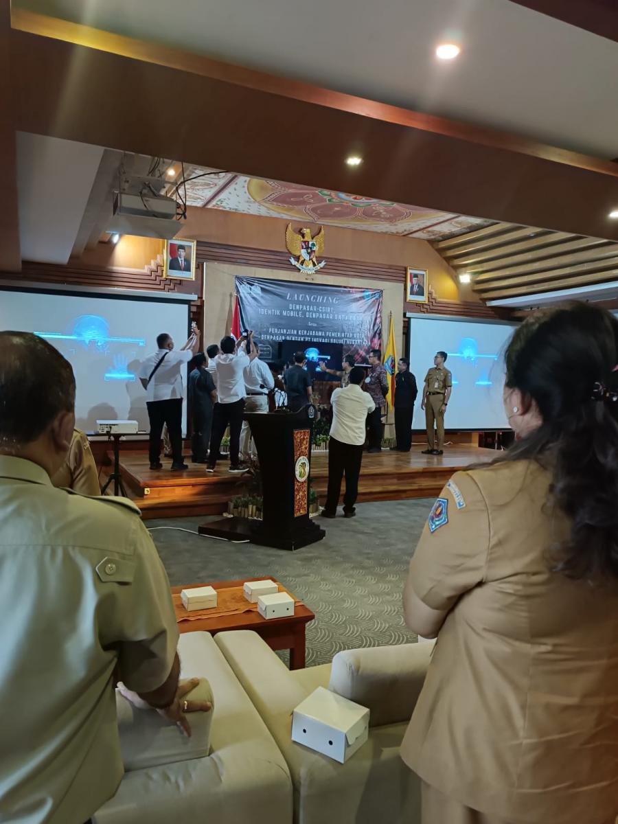 Launching Denpasar CSIRT (Computer Security Insiden Respon Team) 