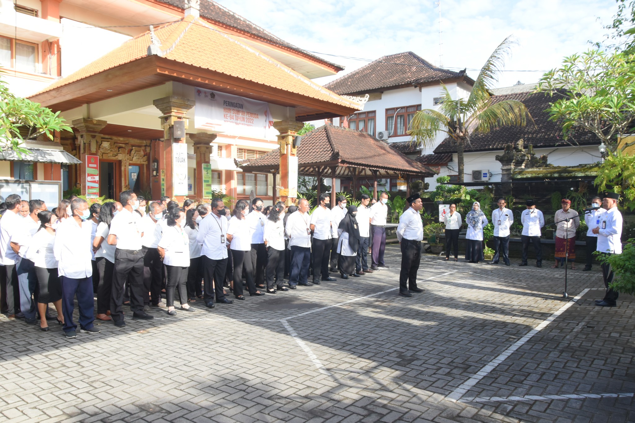 Apel Upacara "Mendekati Penghujung Tahun 2022, Kita Tingkatkan Sinergitas Dalam Pelaksanaan Tugas"