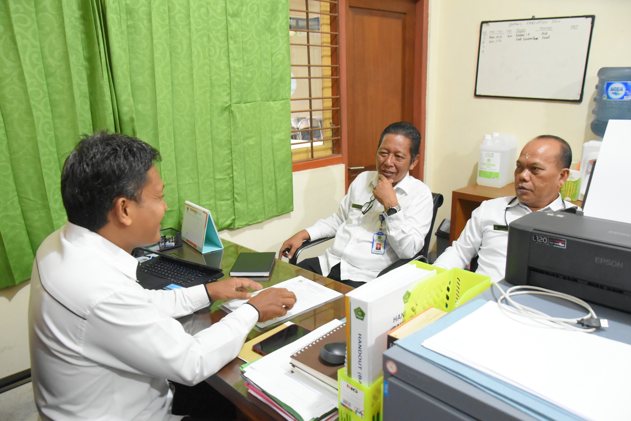 Optimalisasi Kinerja Pegawai, Kepala Kantor Laksanakan Pembinaan dan Pengawasan