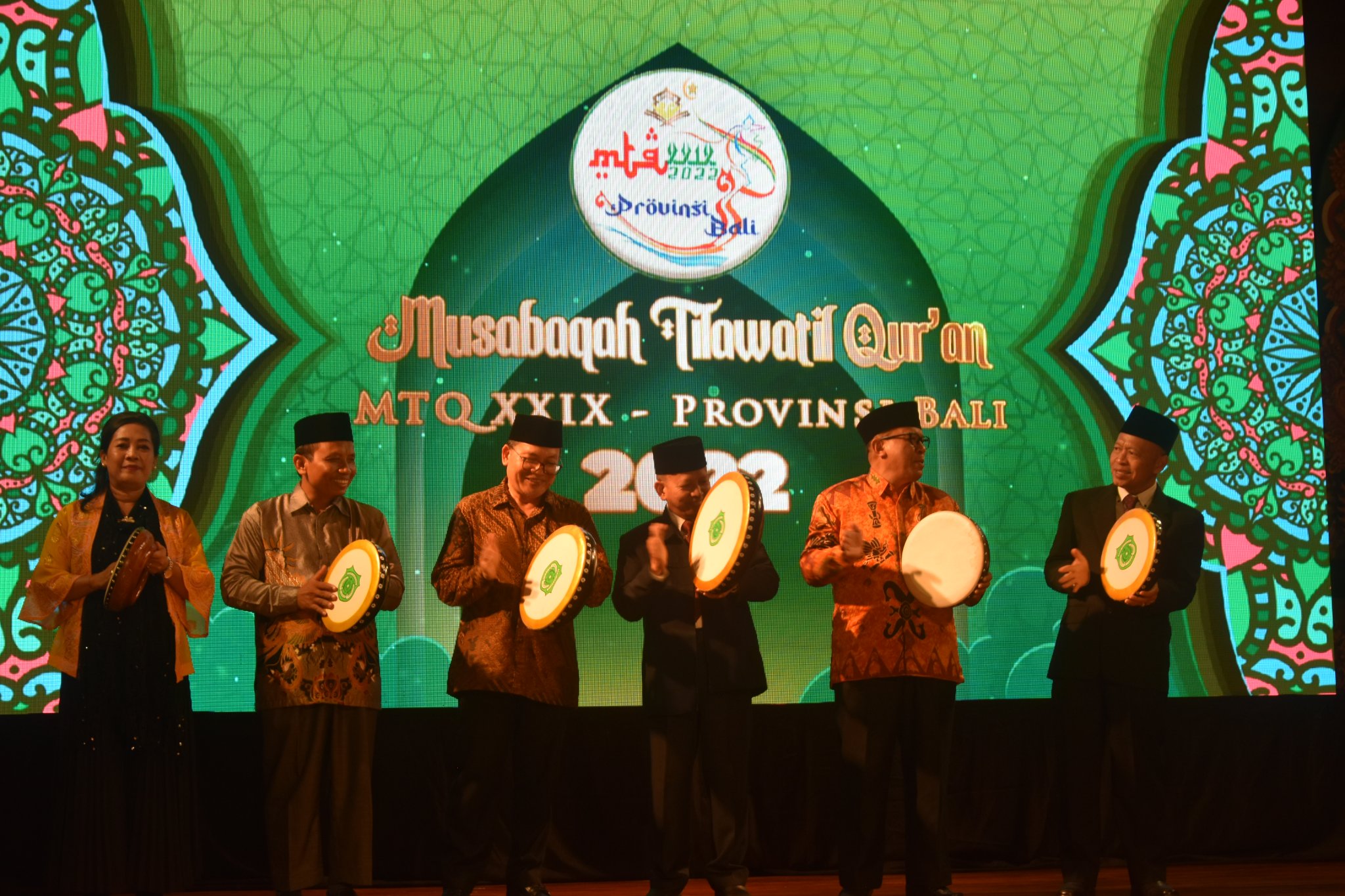 MTQ XXIX Provinsi Bali Tahun 2022 di Kota Denpasar Resmi Dibuka