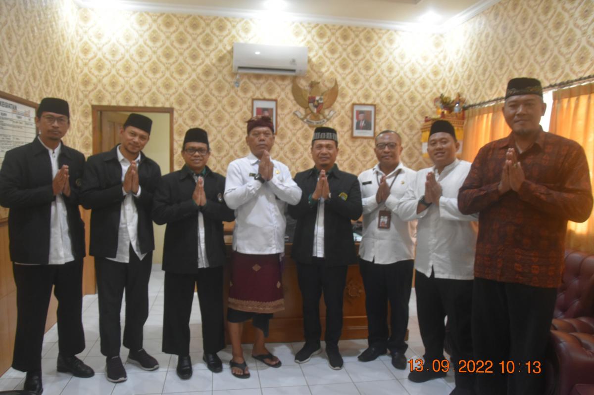 Kepala Kantor Terima Audiensi Dari Lembaga Dakwah Indonesia Kota Denpasar