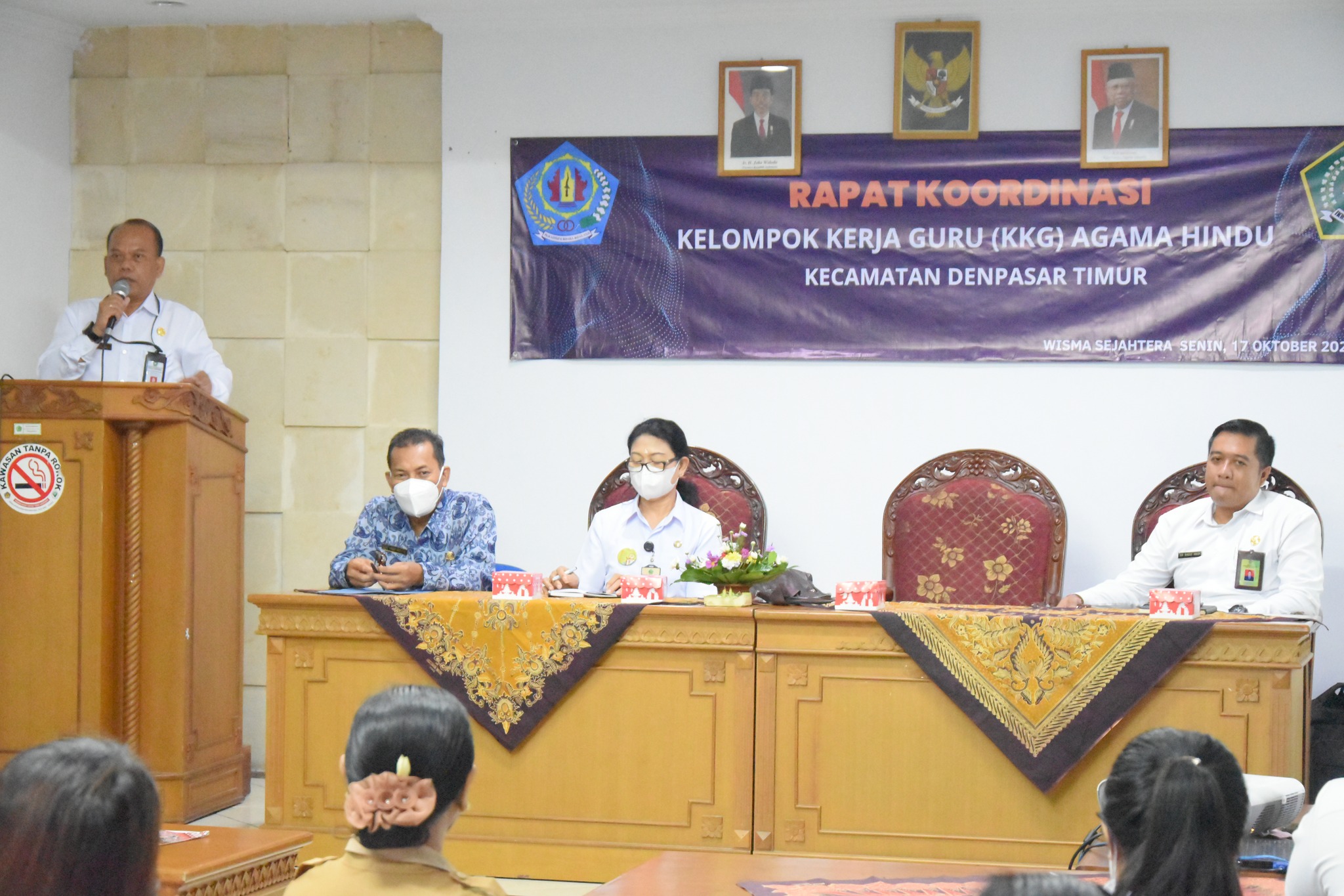 Rapat Koordinasi KKG Agama Hindu Kecamatan Denpasar Timur