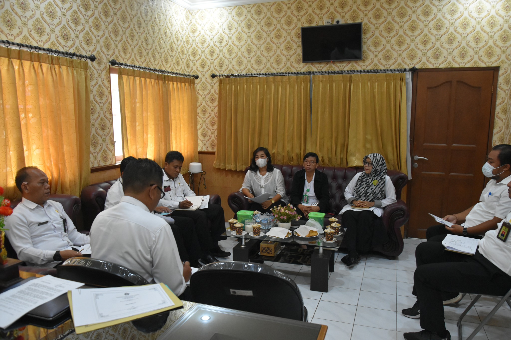Rapat Internal Rancangan Anggaran Tahun 2023 Kantor Kementerian Agama Kota Denpasar