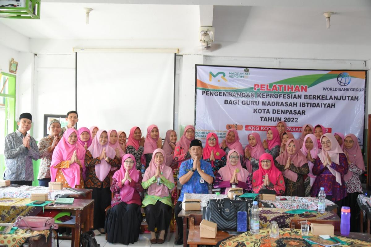 Pelatihan Pengembangan Keprofesian Berkelanjutan Bagi Guru Madrasah Ibtidaiyah Kota Denpasar Tahun 2022 KKG Kota Denpasar 0002