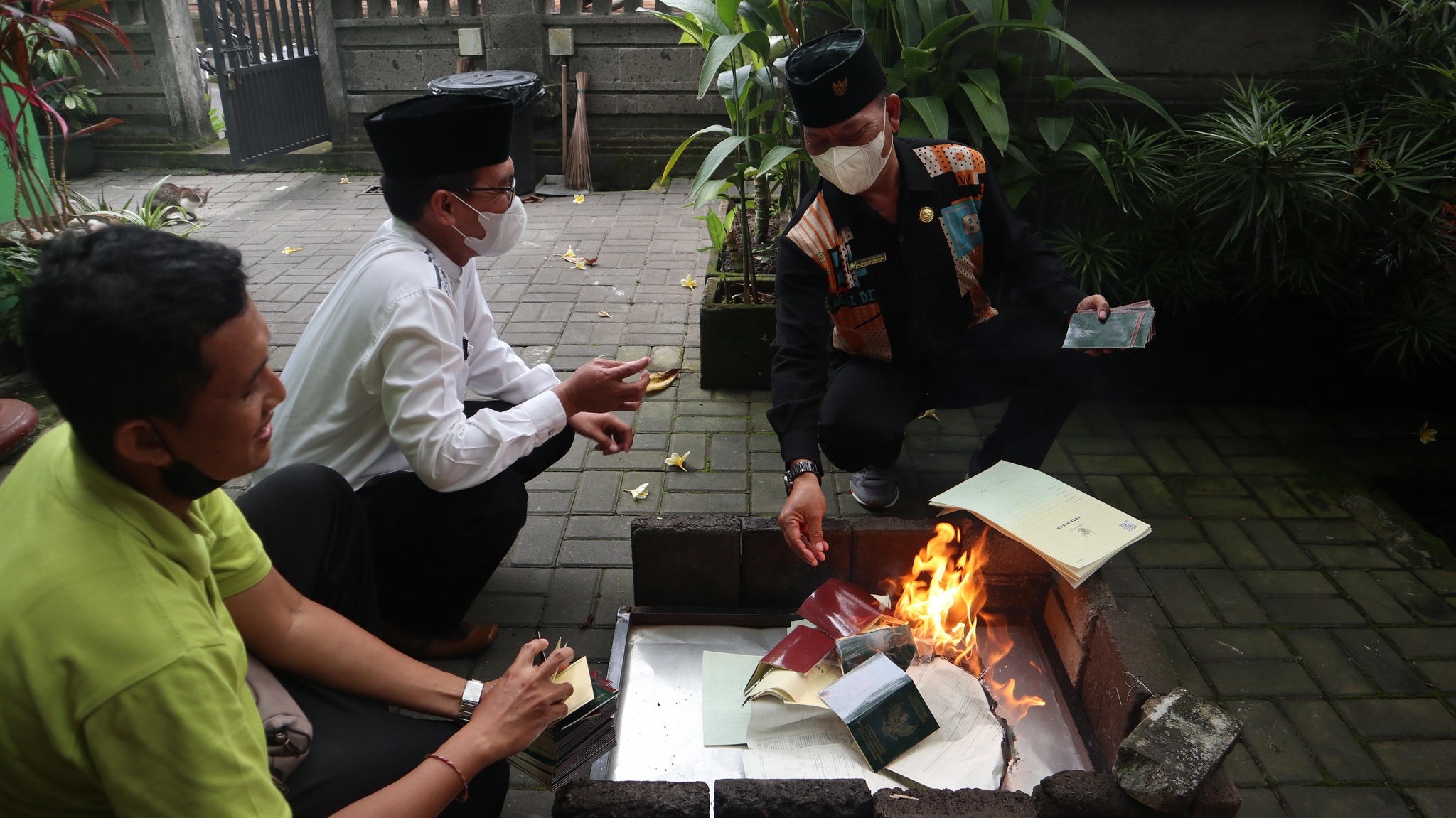 Penghapusan/Pemusnahan Blangko Nikah Cetakan Tahun 2020 ke Bawah