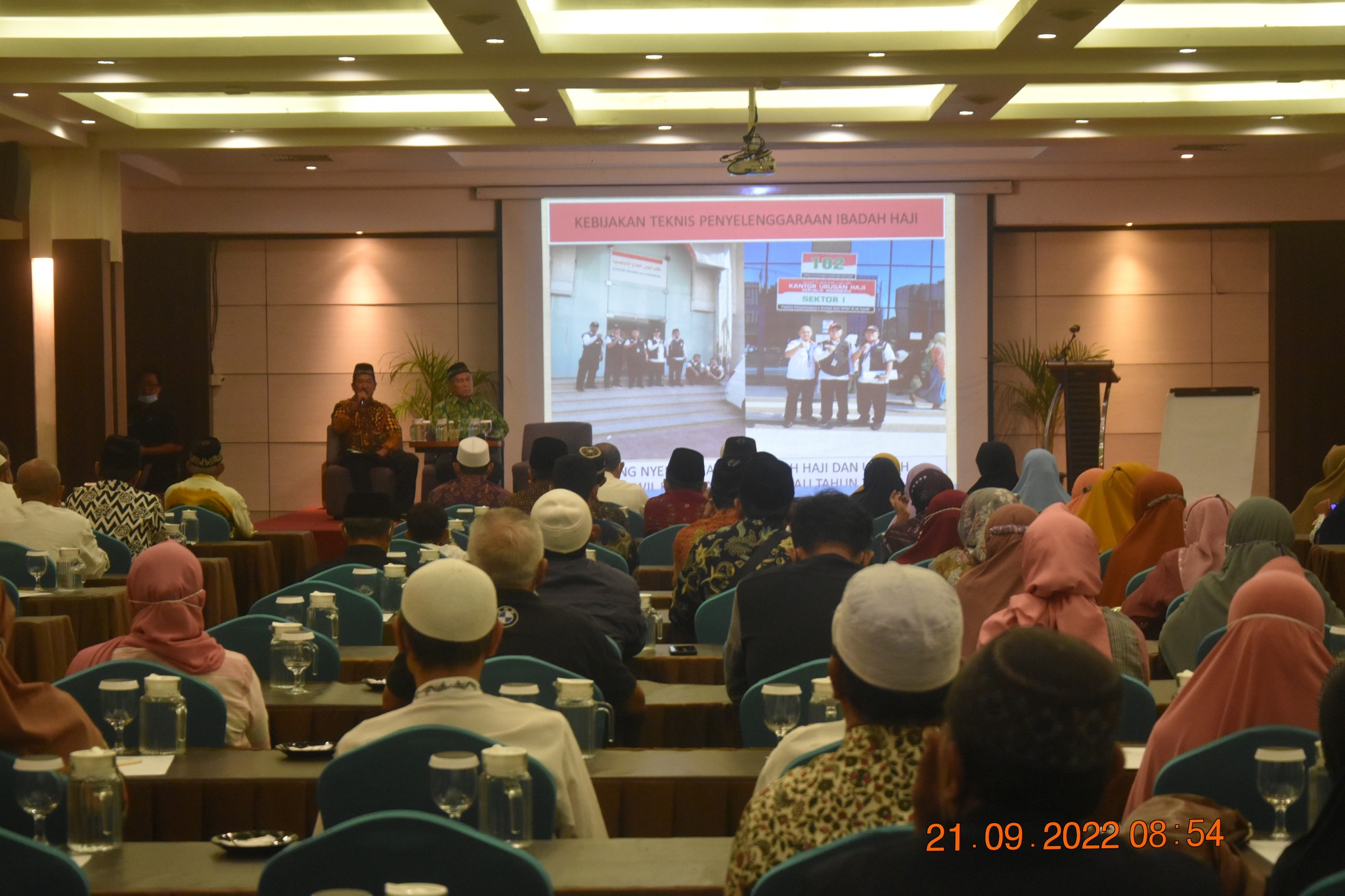 Jalin Koordinasi Dan Komunikasi, Kemenag Denpasar Gelar Bimbingan Manasik Haji Sepanjang Tahun Angkatan II Tahun 2022M/1444H