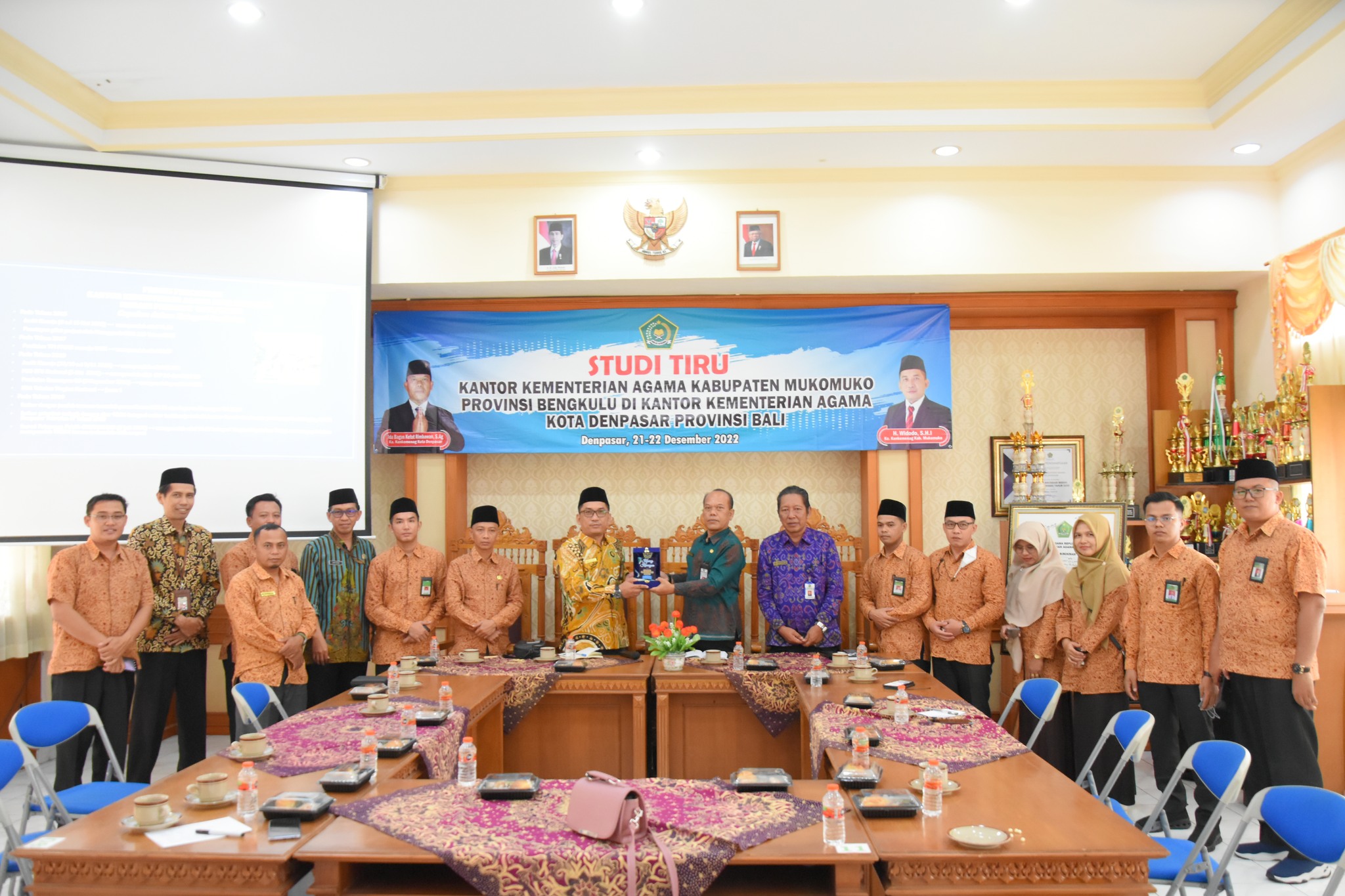 Studi Tiru Pembangunan ZI Kantor Kementerian Agama Kabupaten Mukomuko Provinsi Bengkulu