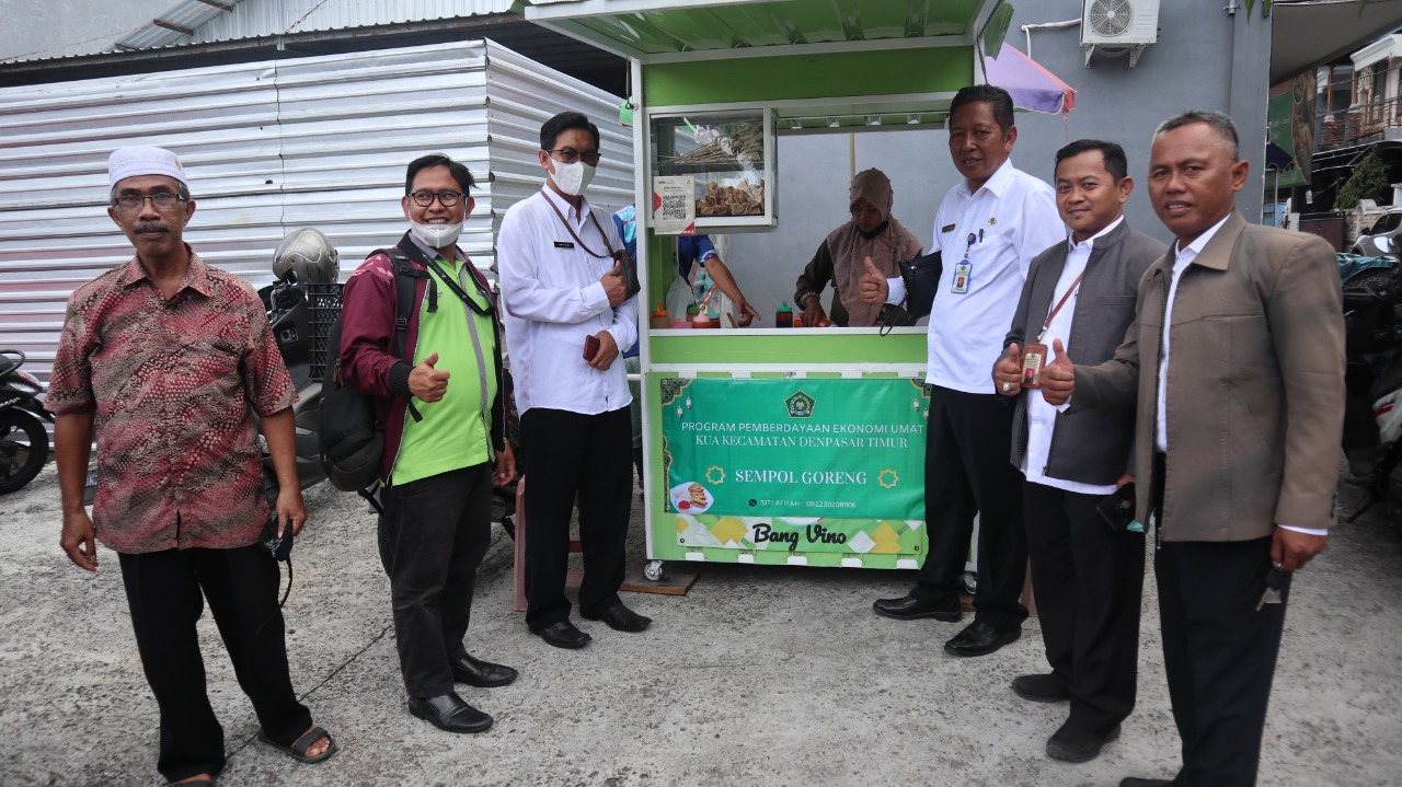 Pendampingan Penerimaan Bantuan Pemberdayaan Ekonomi Umat di Kota Denpasar