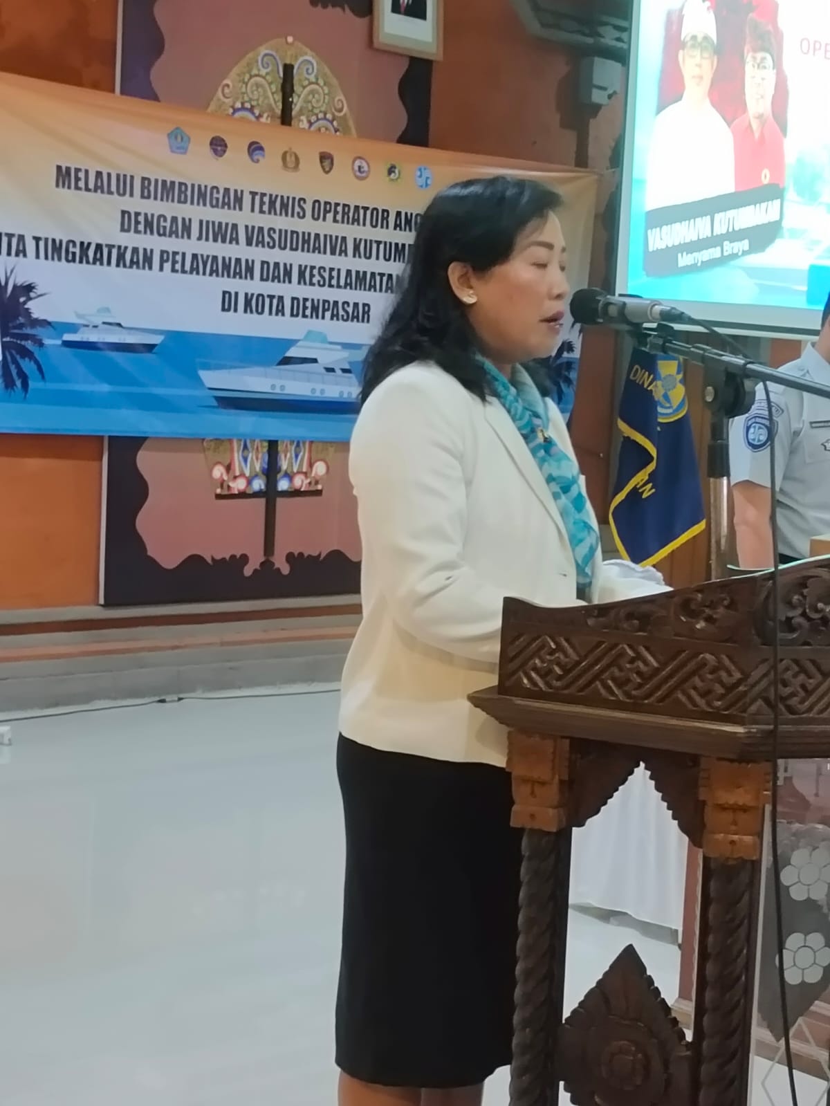 Kasi Urusan Agama Penuhi Undangan Sebagai Pembaca Doa Pada  Kegiatan Bimbingan Teknis Bagi Pengelola Pasar Desa