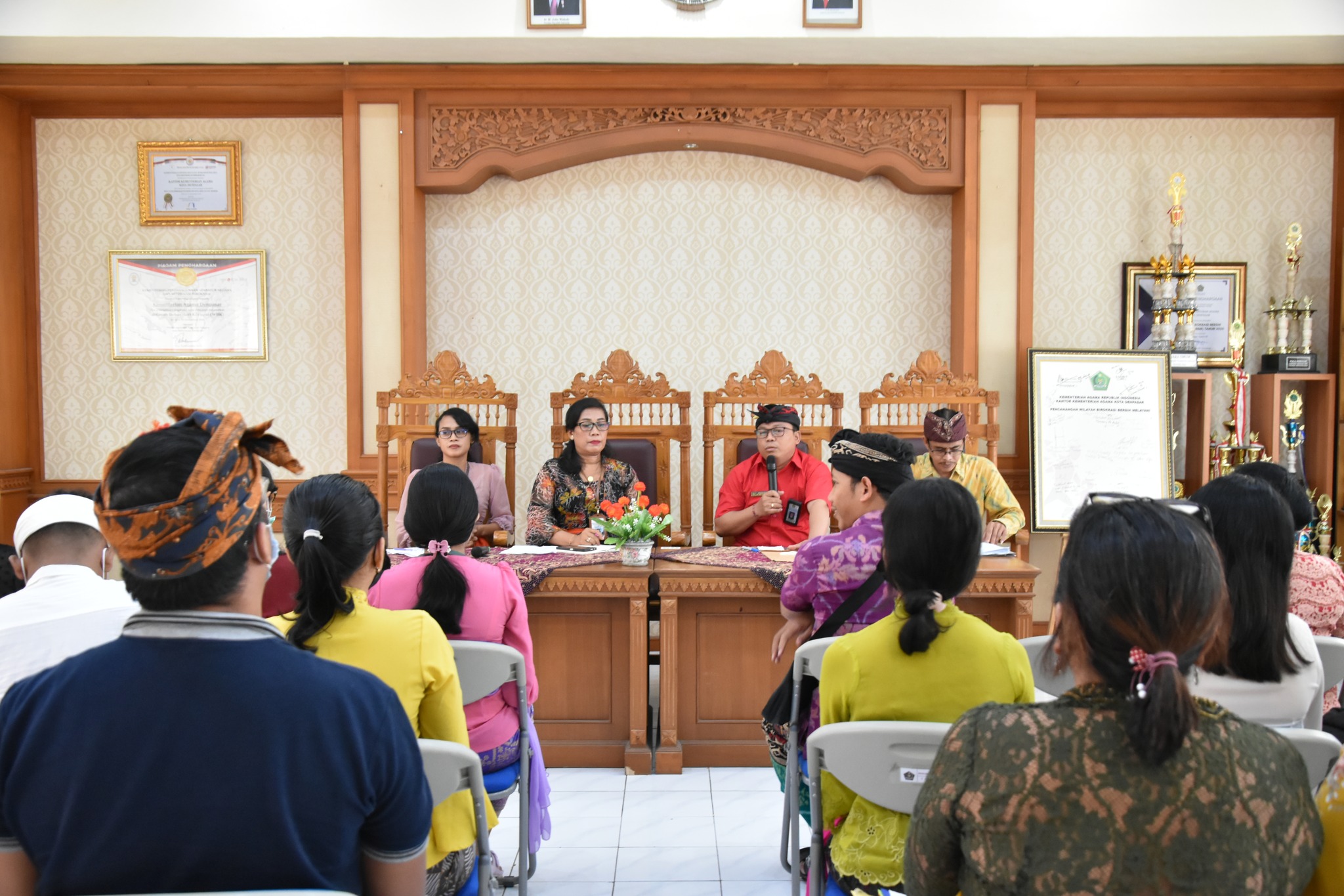 Supervisi Penyuluh Agama Hindu