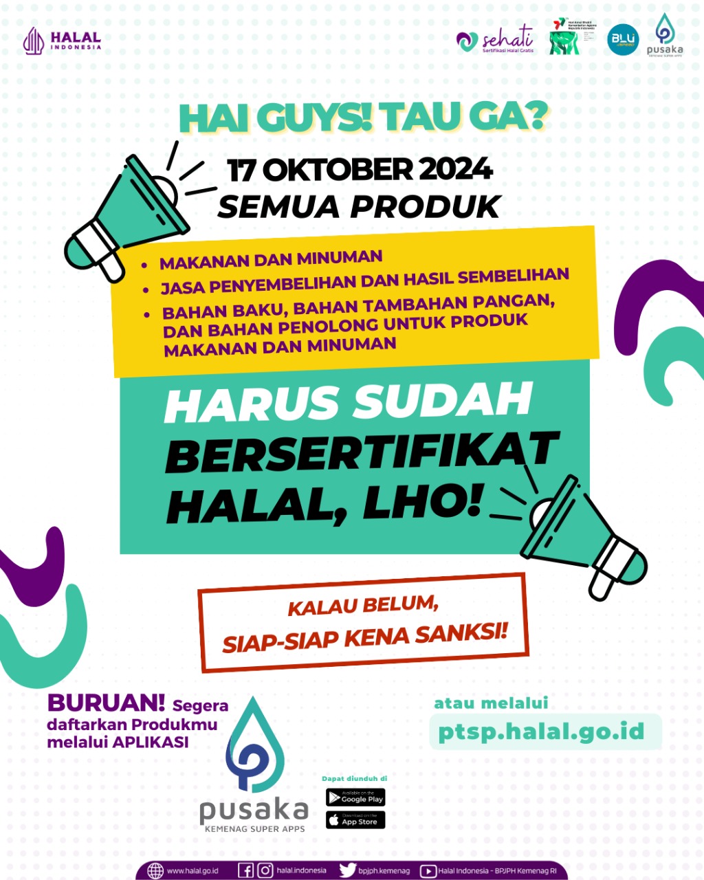 Kewajiban Sertifikat Halal