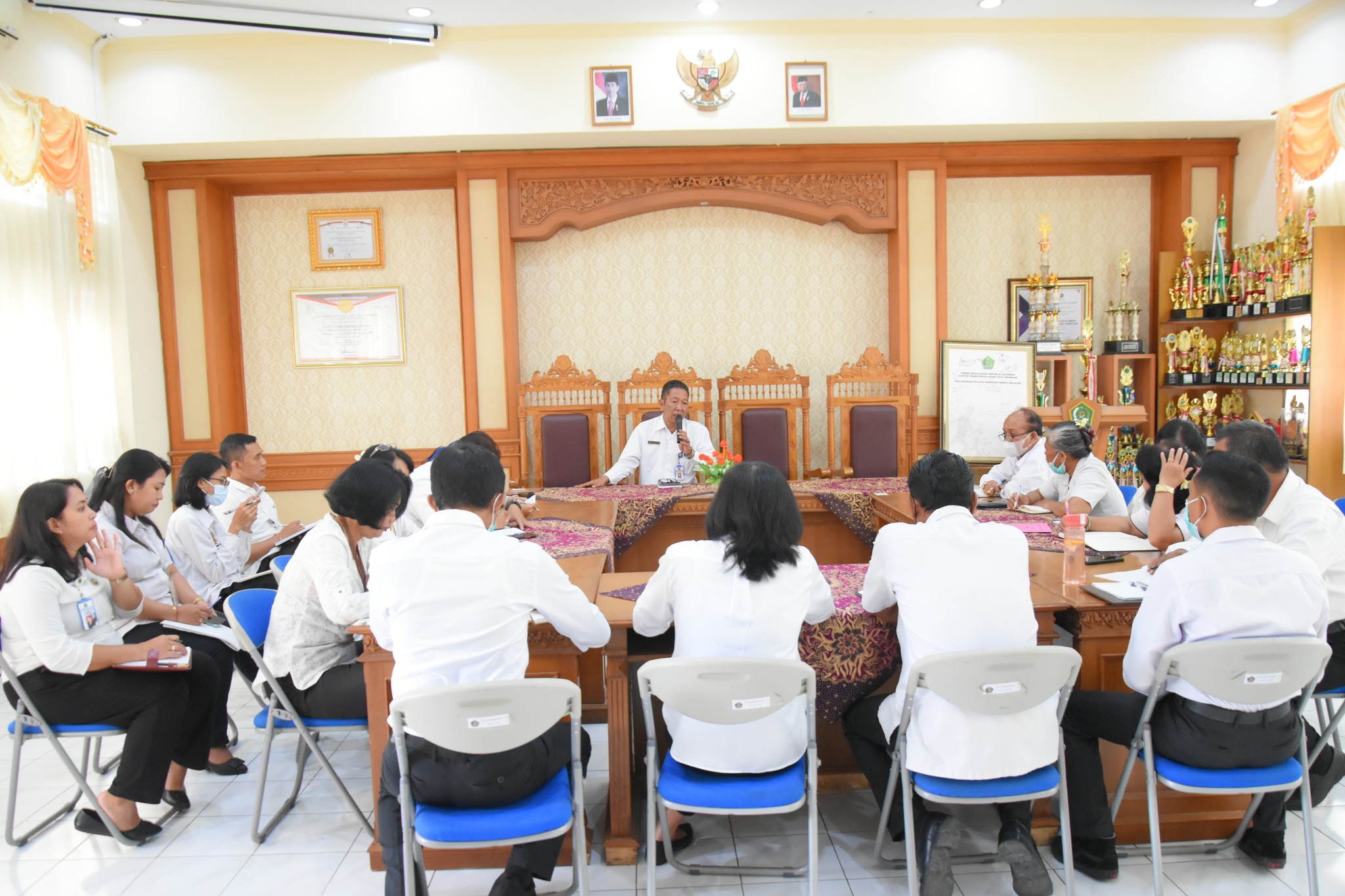Rapat Awal Tahun Satker Sekjen Kantor Kementerian Agama Kota Denpasar