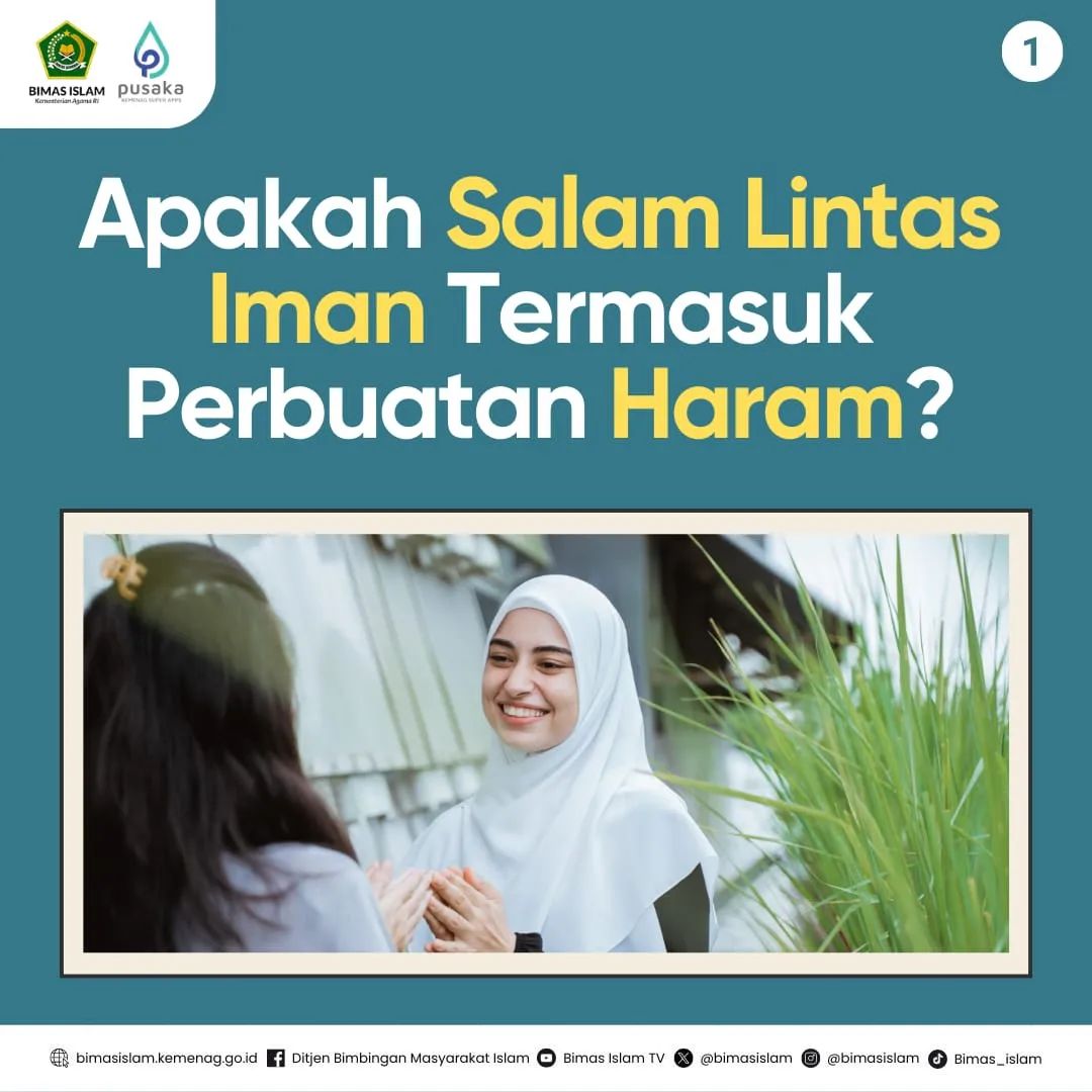 Apakah Salam Lintas Iman Termasuk Perbuatan Haram