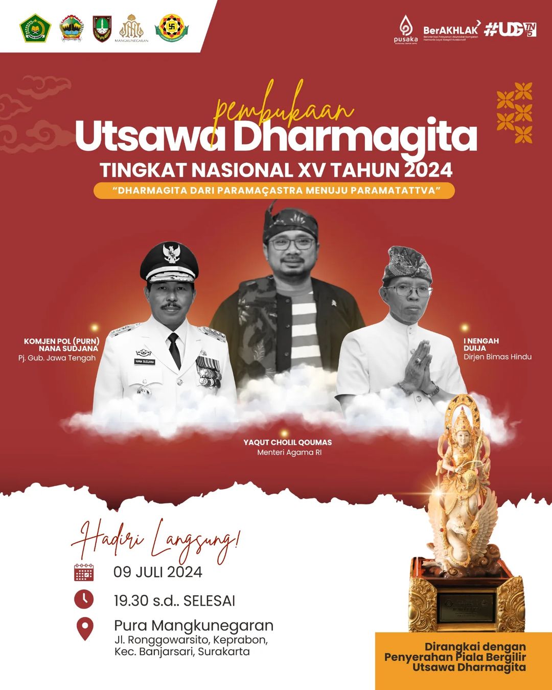 Saksikan Pembukaan Utsawa Dharmagita Ke-XV Tahun 2024