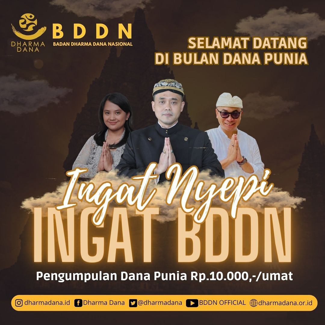 Selamat Datang di Bulan Dana Punia