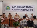 Rapat Koordinasi Dana Bos Tahun 2011 untuk MI dan MTs