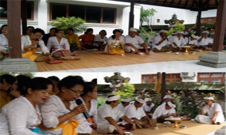 Persembahyangan Bersama Dalam Rangka HAB ke-68