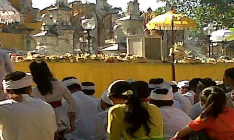 Piodalan Saraswati Ring Pura Jagatnatha Denpasar