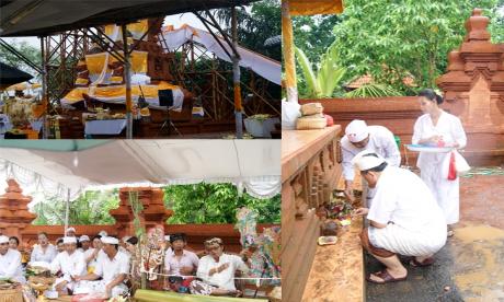 Rangkaian Upacara Pura Lokanatha Denpasar