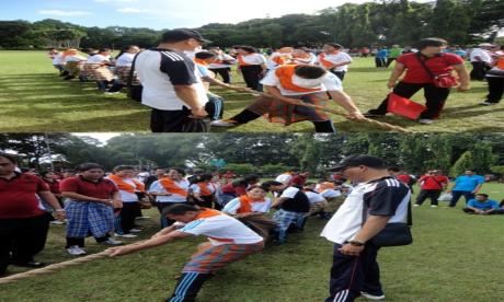 Tarik Tambang Meriahkan HUT Kota Denpasar