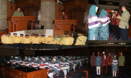 Walikota Lepas Calon Jamaah Haji Kota Denpasar