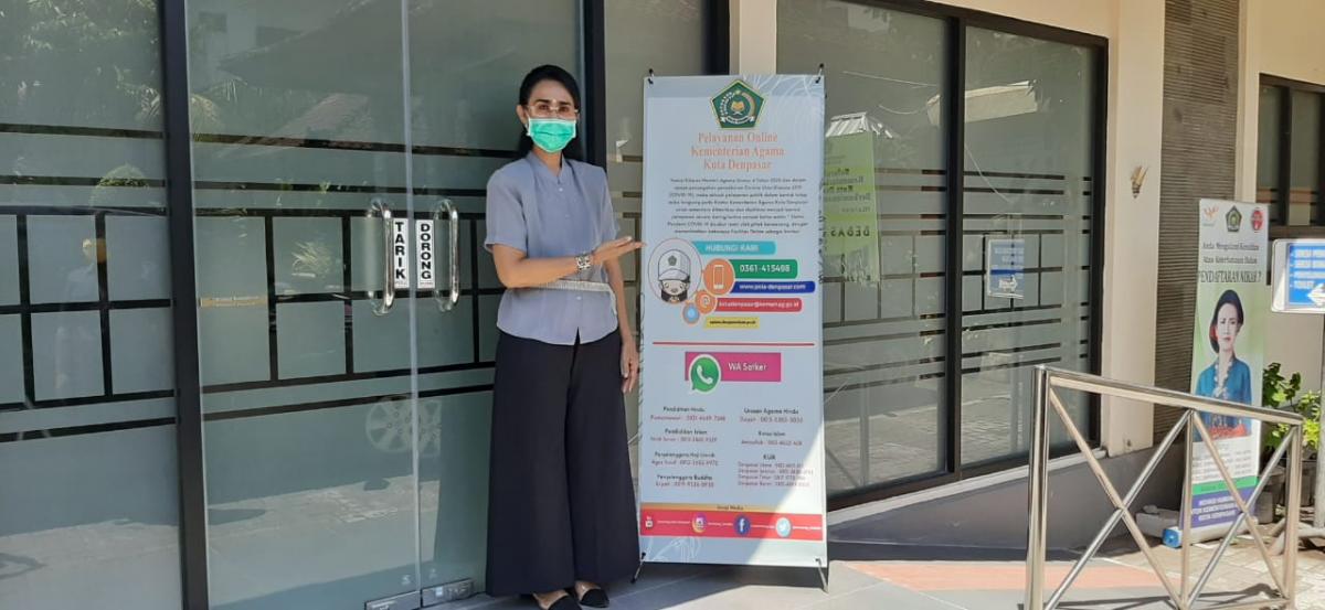 Kepala Kantor Himbau Penggunaan Masker Setiap Berpergian Keluar Rumah