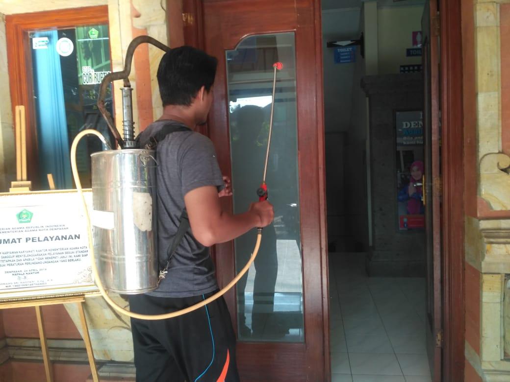 Penyemprotan Disinfektan Kembali dilakukan