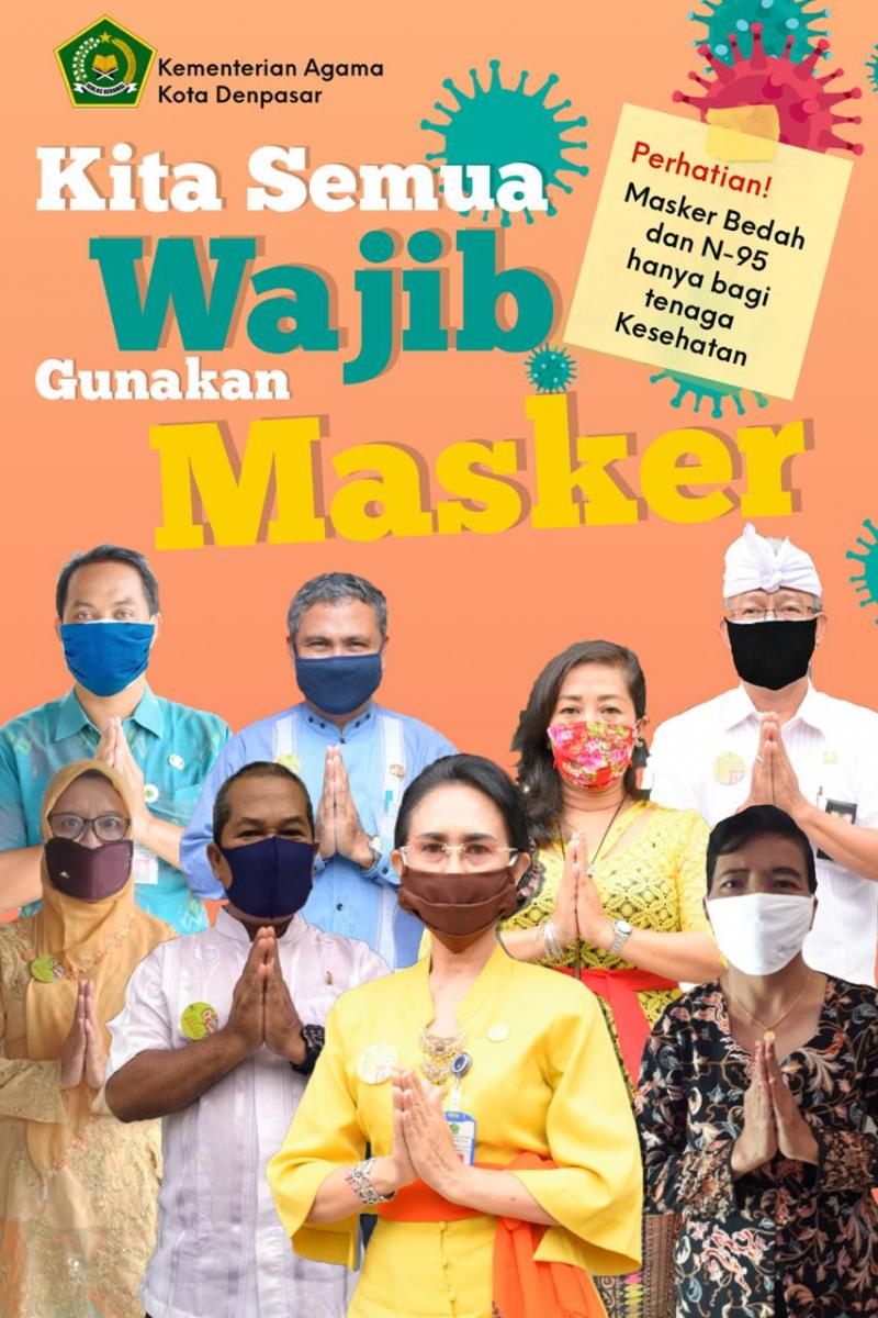 Gerakan Bersama Untuk Wajib Menggunakan Masker