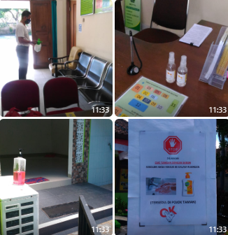 KUA Kec. Denpasar Selatan Siaga Siapkan APD          