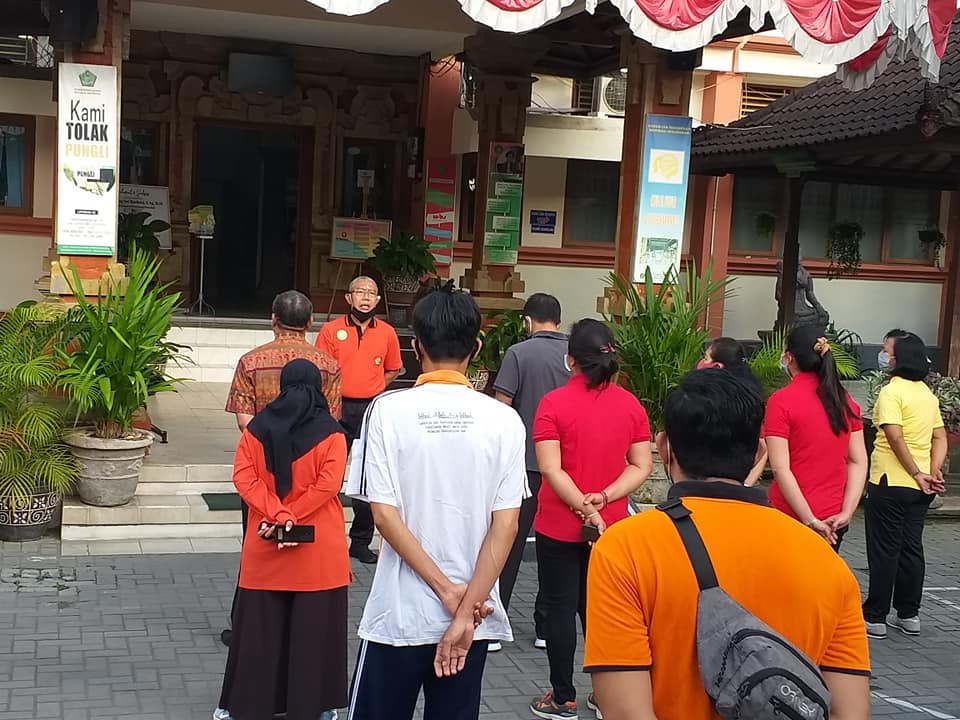 Semangat Jumat, Briefing Plt. Kepala Bersama Jajaran