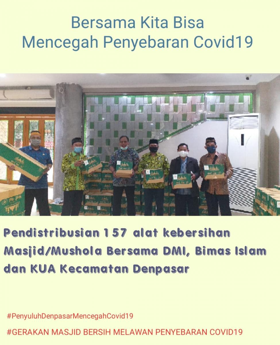 Gerakan Masjid Bersih, Cegah Penyebaran Covid-19