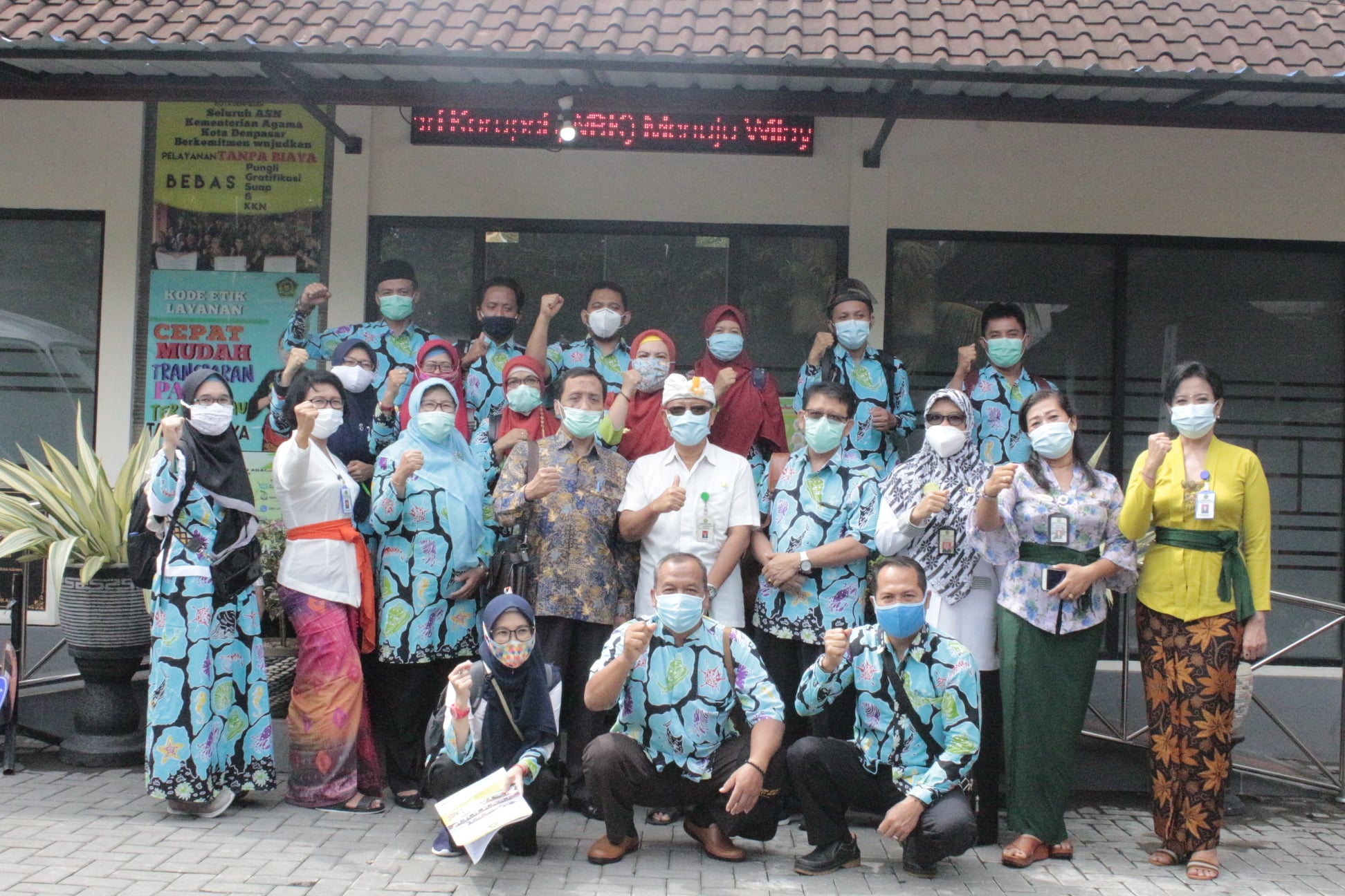 Balai Diklat Keagamaan Semarang Laksankan Studi Banding Pada Kantor Kementerian Agama Kota Denpasar