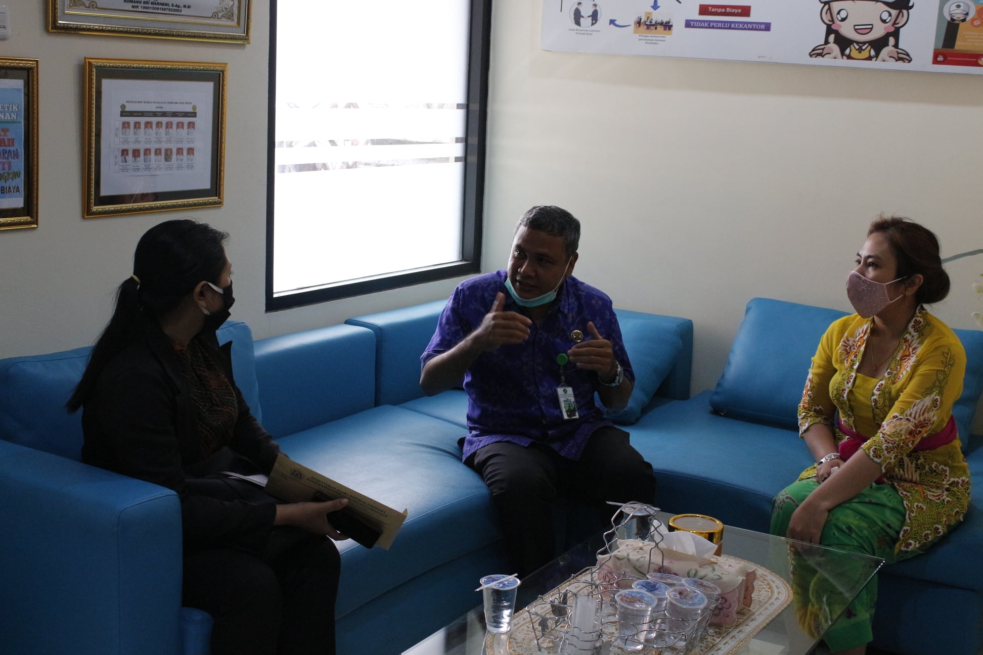 Sosialisasi Inovasi POLA Denpasar Yang Memudahkan Pengguna Layanan