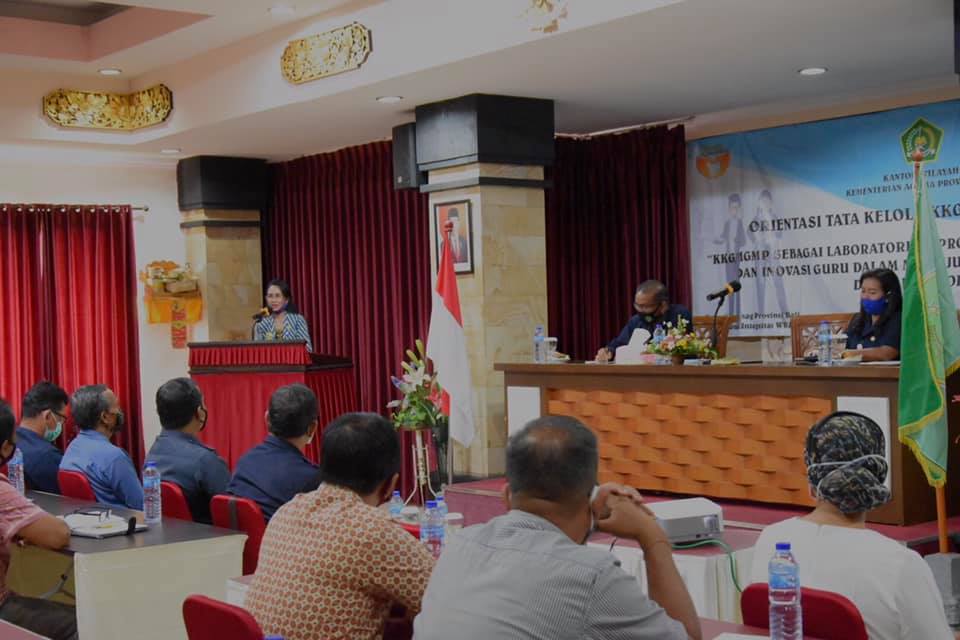 Pembukaan Orientasi Tata Kelola KKG/MGMP