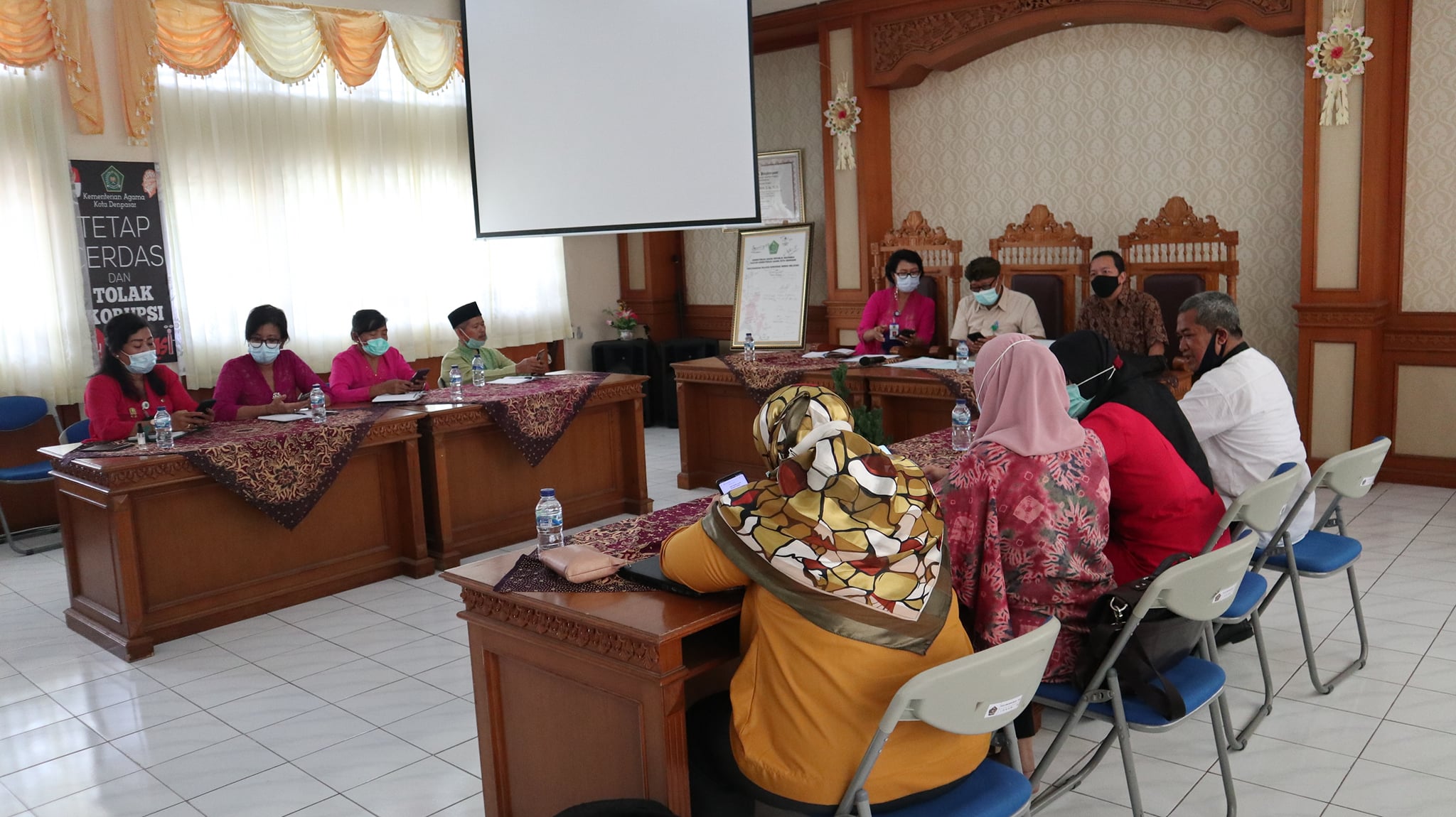 Irjen Kemenag RI Melaksanakan Pemantauan dan Evaluasi SPIP